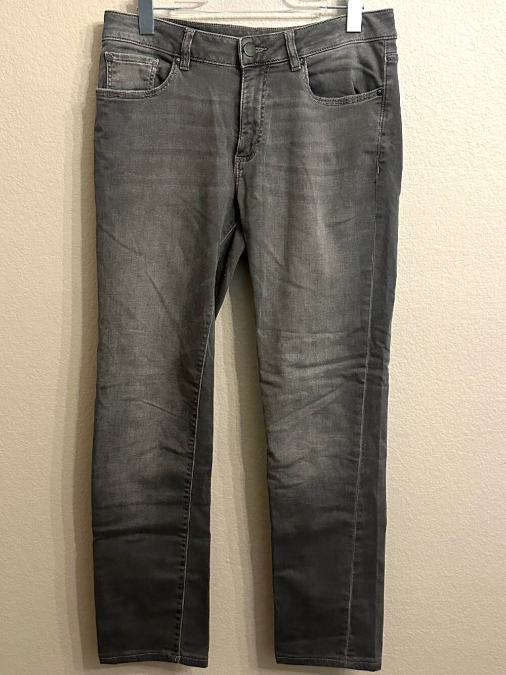 DL1961 Nick Slim Ultimate Knit Gray Stretch Jeans Men's 32x34